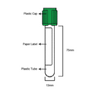 Green Heparin Lithium Tube 10ML PET
