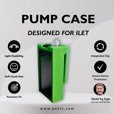 iLet Bionic Pancreas Insulin Pump Case – Soft-Touch Flexible Solid Colors by Pump Peelz