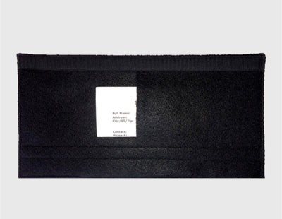 Epilepsy - Medical Alert Seat Belt Cover - Inside Pocket - Medical Info Sheet