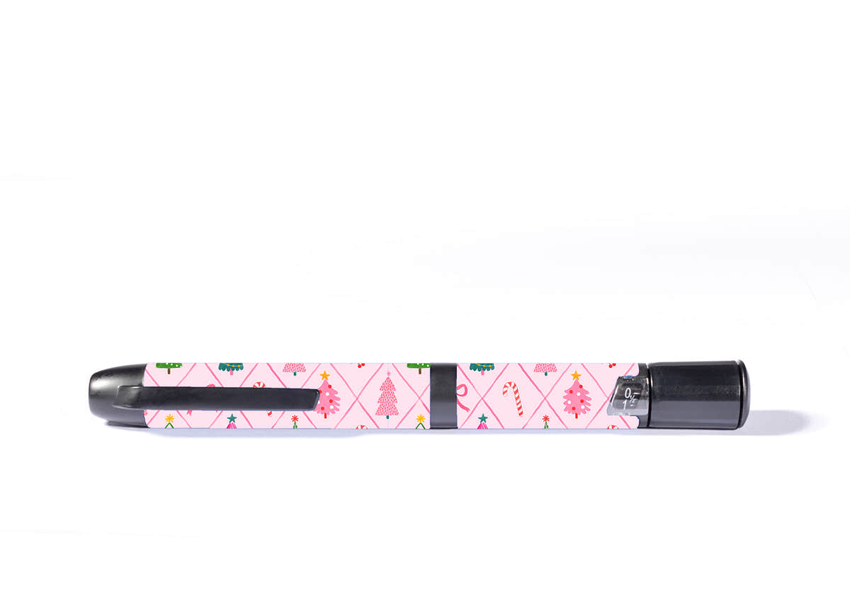 Coquette Christmas InPen - Smart Insulin Pen Sticker - Pump Peelz