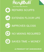 AcryliBuff Spray On Spray Buff Floor Gloss Restorer, 1 Quart