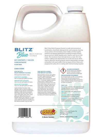 BlitzBlue - All Purpose Cleaner Degreaser 1:128, Gallon
