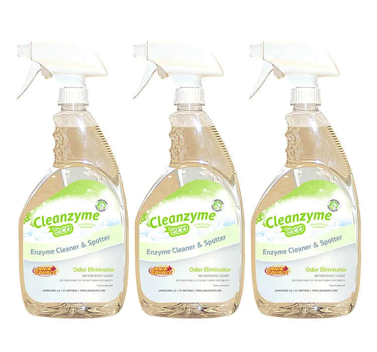 CleanZyme ECO Pet Odor Eliminator & Urine Remover RTU, 1 Quart