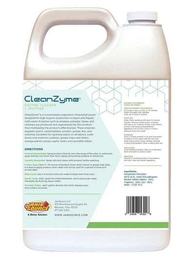 CleanZyme - Enzyme Cleaner, Pet Odor & Urine Remover, Gallon