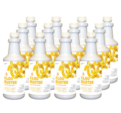 ClogBuster Liquid Drain Opener and Clog Remover, Commercial Grade, 1 Quart