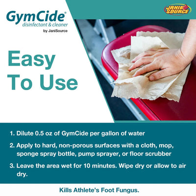 GymCide Concentrate Sports Disinfectant & Cleaner, Gallon