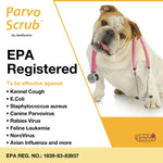 ParvoScrub RTU: Veterinary & Kennel Disinfectant, Cleaner, & Deodorizer, Kills Parvo, 1 Quart