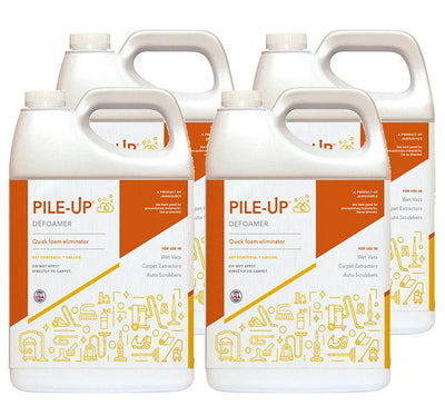 PileUP Defoamer Quick Foam Eliminator Carpet Cleaner - Gallon