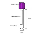 Lavender Top 13x75mm, 4ml, PET (EDTA K2 Tube)