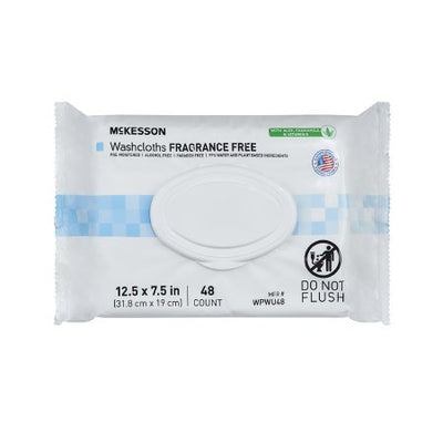 McKesson Unscented Personal Cleansing Wipes - 1246811_PK - 1