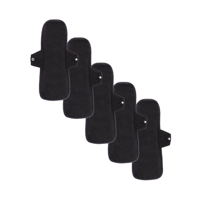 The Reusable Pantyliner - 5 Piece Bundle. For Medium Flows.