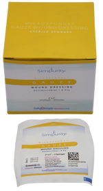 Safe N Simple Simpurity Antimicrobial Gauze Sponge (240 Count)