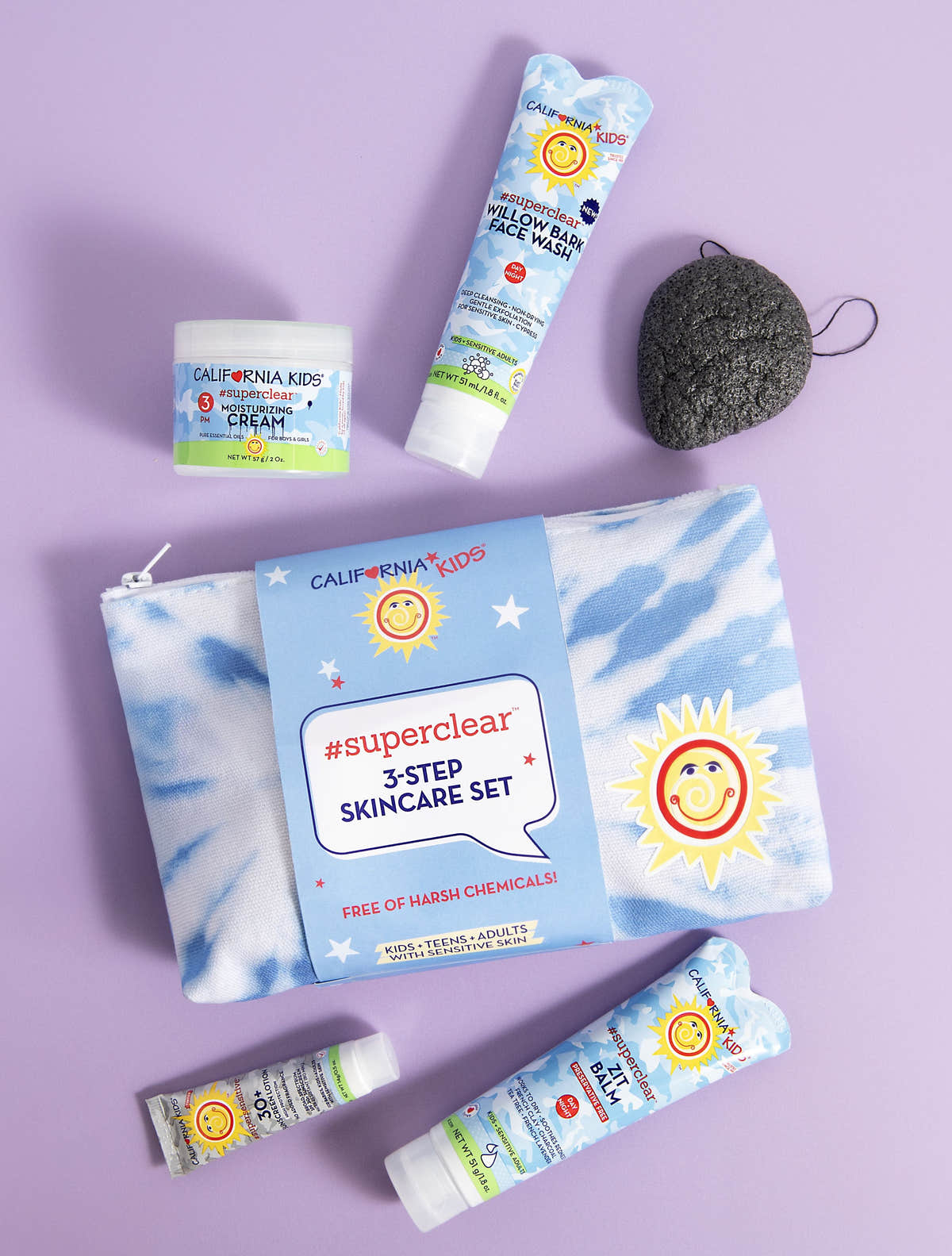 California Kids® #superclear™ 3-Step Skincare Kit
