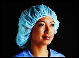 Cardinal Bouffant Cap -Case of 750