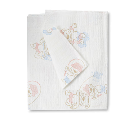 Graham Medical Products Disposable Patient Exam Gown, Child Size, Activity Bears Print -Case of 50