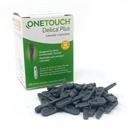 OneTouch Safety Lancets, 30 Gauge Twist Top Activation  -Case of 2400