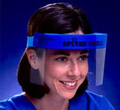 Splash Shield Face Shield -Box of 24