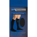 QCS Firm Compression Knee-High Socks, Large, Black -Each