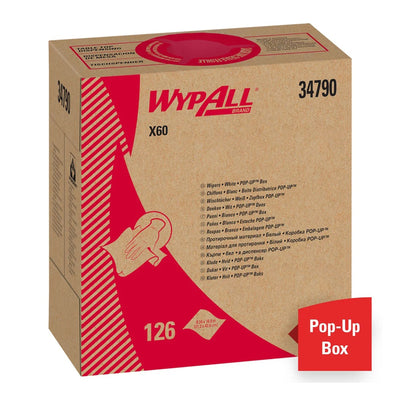 WypAll X60 Cloths -Box of 126