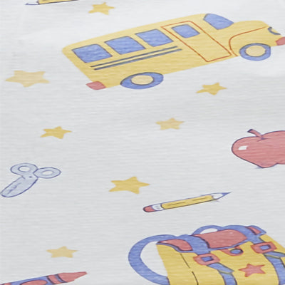 McKesson Pediatric Exam Gown, School Time Print -Case of 50