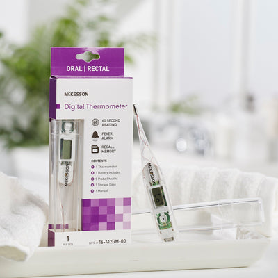 McKesson Oral / Rectal / Axillary Digital Thermometer -Each