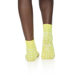Pillow Paws Yellow Risk Alert Terries Slipper Socks, XL Adult -Case of 48