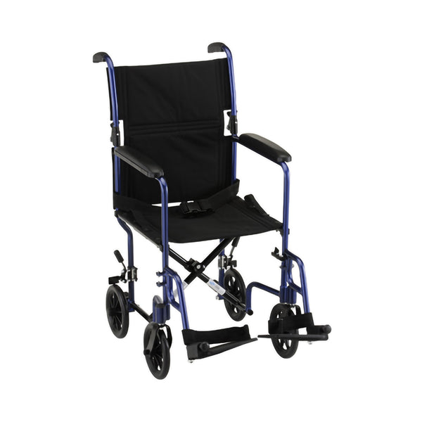 Nova Ortho-Med Transport Chair, 18-1/2 Inch Seat Width -Each