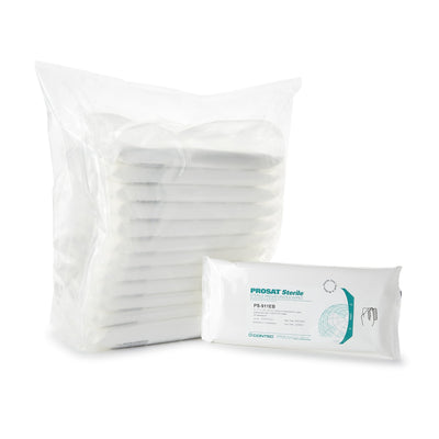 PROSAT Sterile PreSaturated Cleanroom Wipe -Case of 48