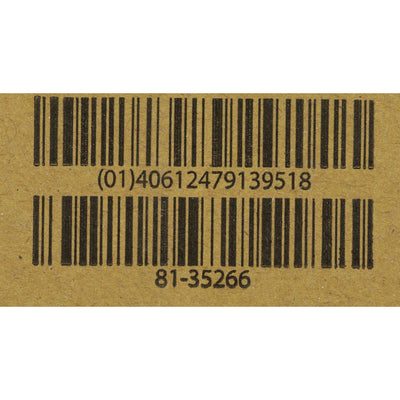 McKesson Trash Can with Plastic Liner, Square, Steel, Step-On, 32 QT, White -Each