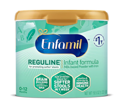 Enfamil Reguline Powder Infant Formula, 19.5 oz. Canister