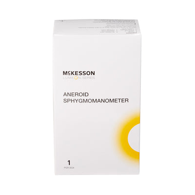 McKesson LUMEON 2-Tube Aneroid Sphygmomanometer with Cuff -Box of 1