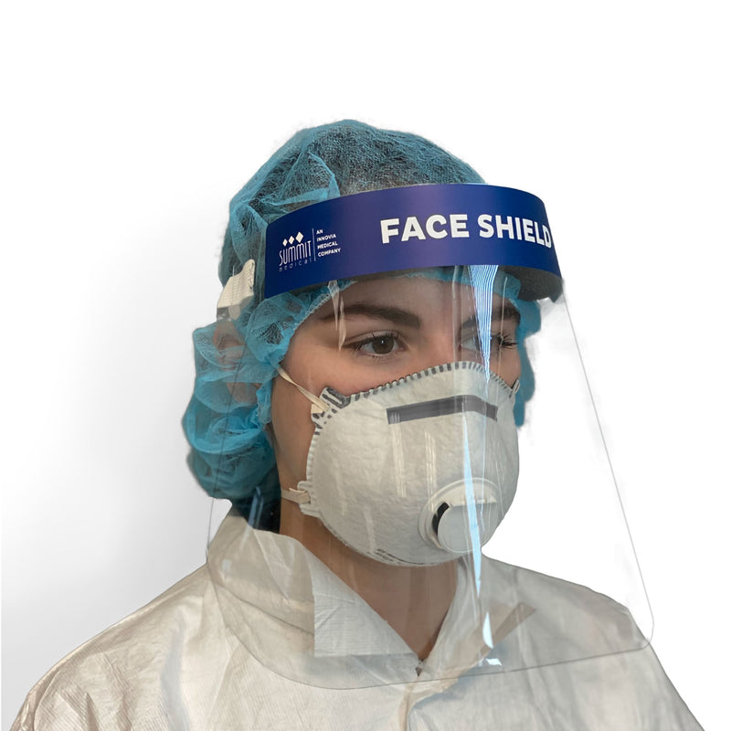 Summit Medical Wraparound Face Shield -Box of 100