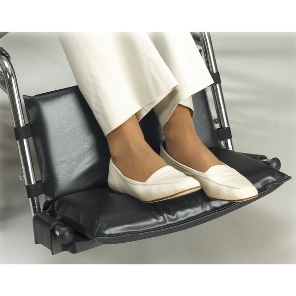 Skil-Care Footrest Extender for Use With Wheelchairs and Geri-Chairs, 20 - 24 in. L x 1 in. H, Vinyl -Each