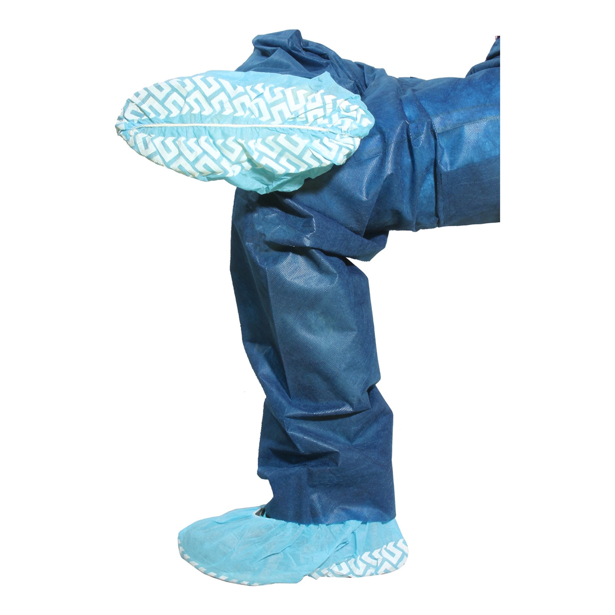 Dukal Shoe Cover High Nonskid Sole -Bag of 100