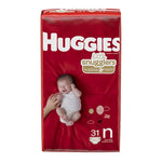 Huggies Little Snugglers Diapers -Newborn (6 to 9 lbs.) -Moderate Absorbency