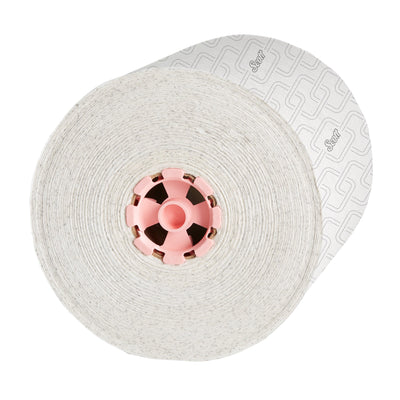 Scott Control Slimroll White Paper Towel, 8 Inch x 580 Foot, 6 Rolls per Case -Case of 6