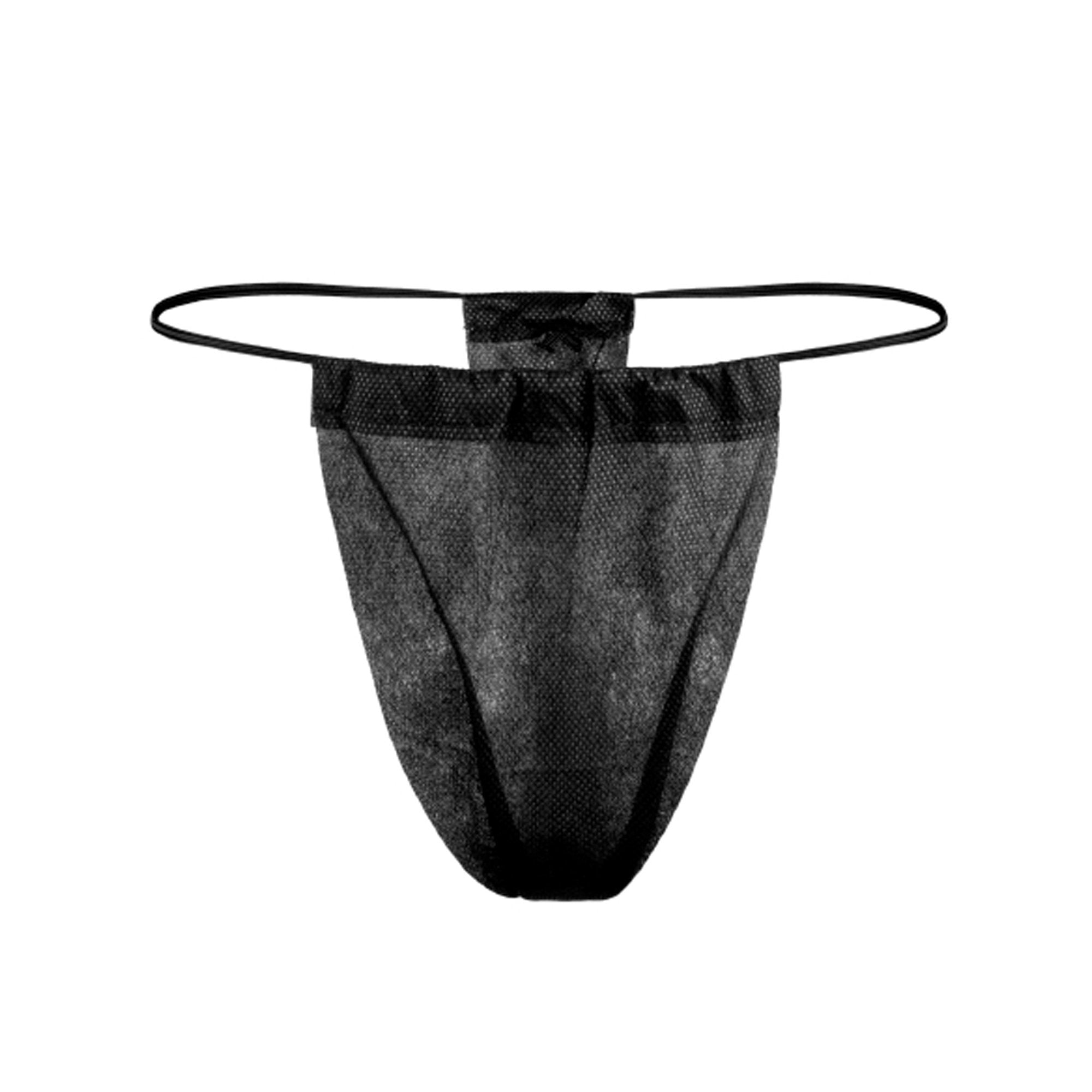 Reflections Thong Panty, Black -Box of 100