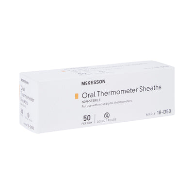 McKesson Digital Oral Thermometer Sheath -Box of 50