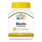 21St Century Vitamin B 7 Biotin Supplement - 1177561_BT - 1