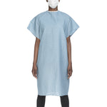 Lew Jan Textile Patient Exam Gown -Dozen of 12