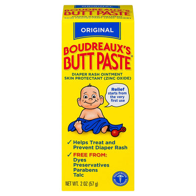 Boudreaux's Original Butt Paste Diaper Rash Treatment (2 oz. Tube / Each)