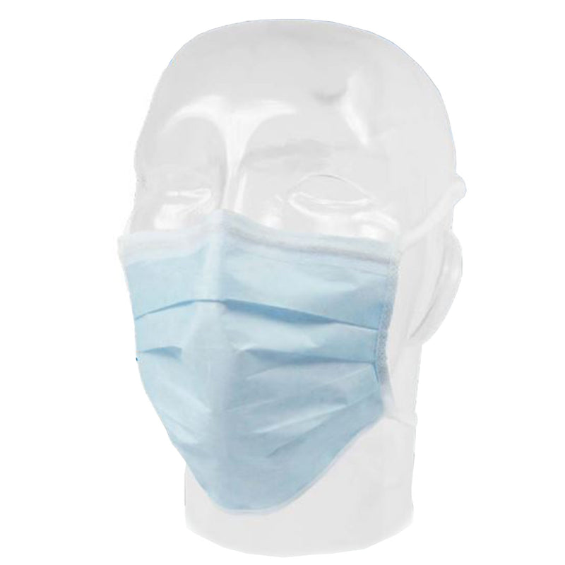 Comfort-Plus Surgical Mask, Blue -Box of 50