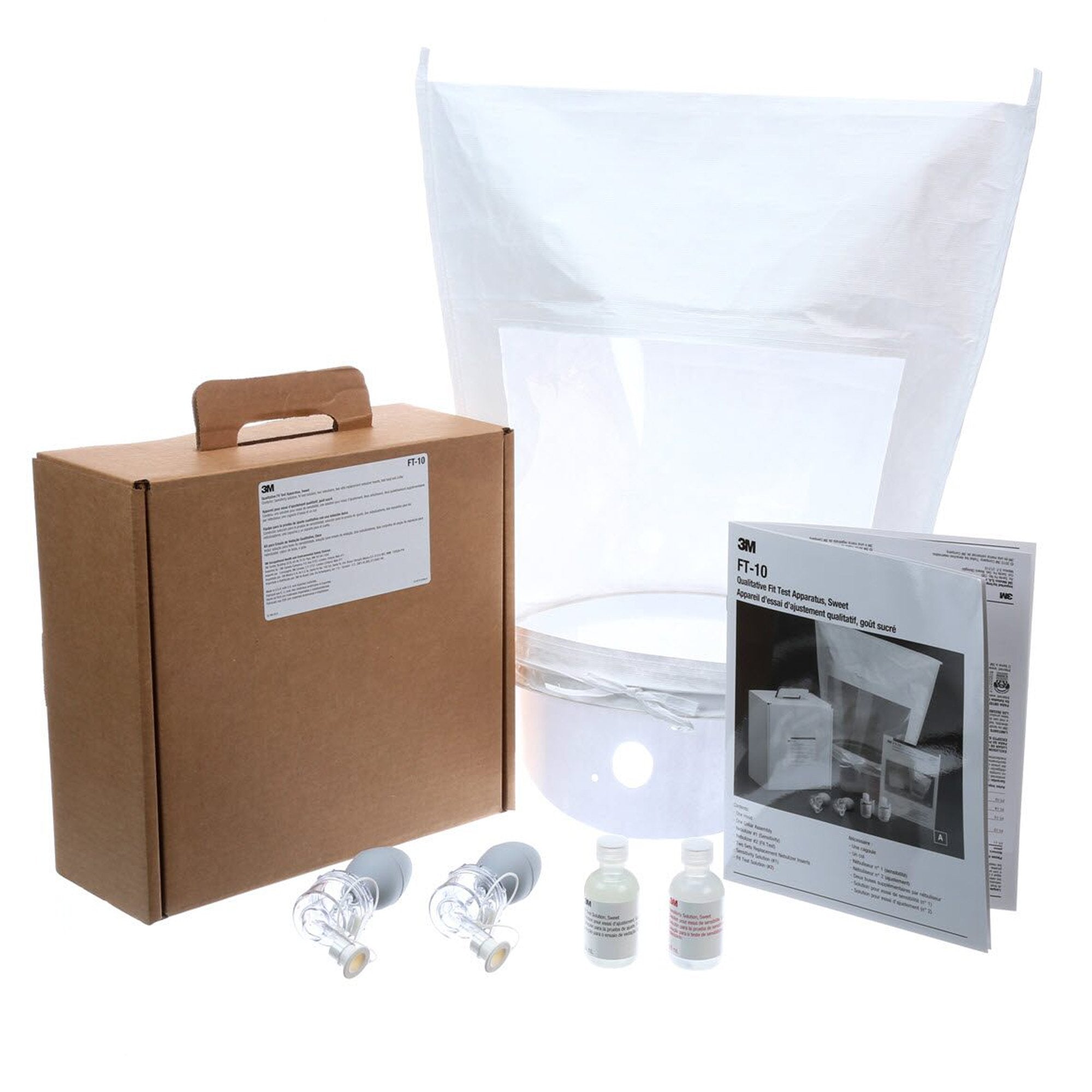 3M FT-10 Fit Test Kit, Sweet -Kit of 1