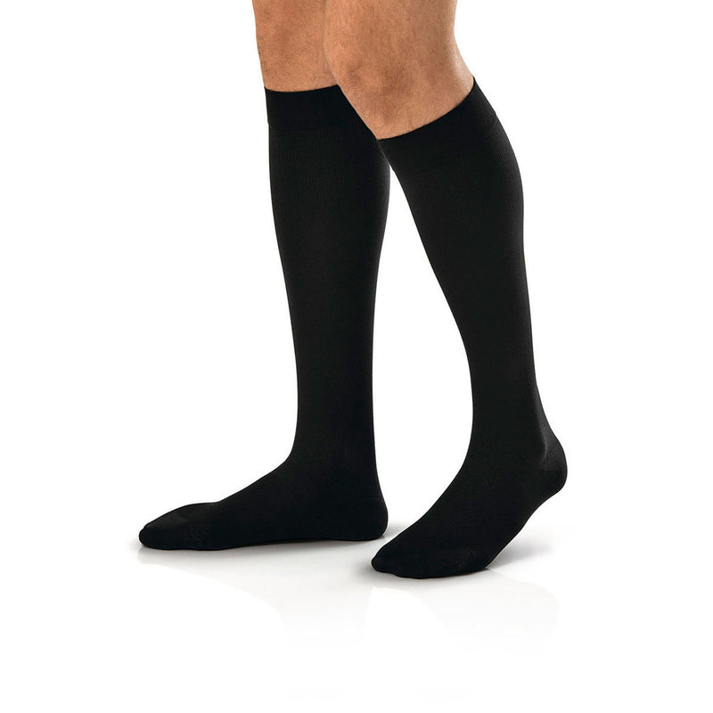 Jobst Compression Knee-High Socks, Medium, Black -1 Pair