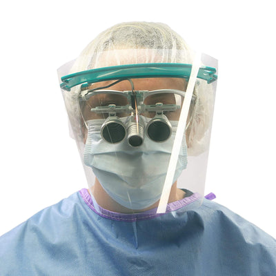 Resposables FaceShield Faceshield with Visor -Box of 100