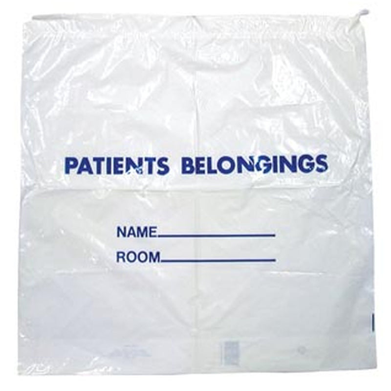 Dukal Patient Belongings Bag, Clear -Case of 250