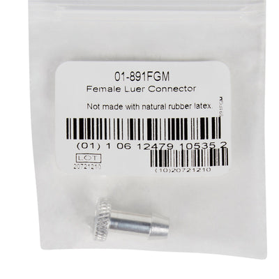 McKesson LUMEON Female Performance Plus Blood Pressure Unit Tube Luer Connector -Each