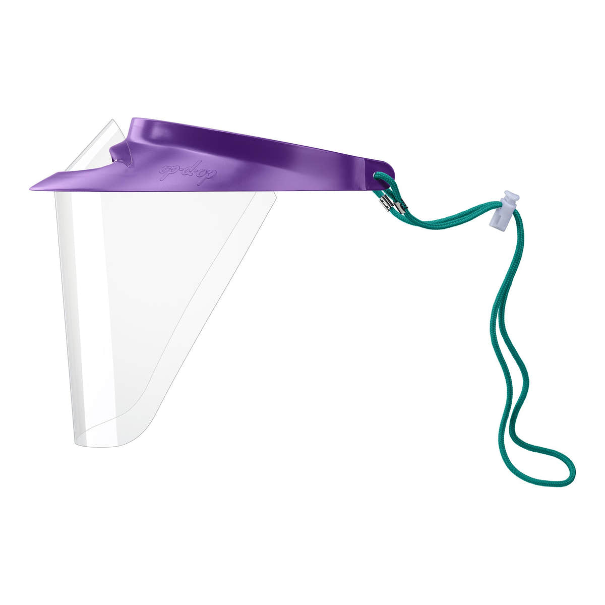 Polysoft Face Shield Kit Anti-fog, Purple -Each