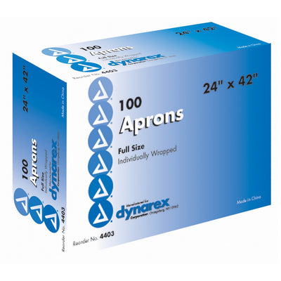 dynarex General Purpose Apron -Box of 1