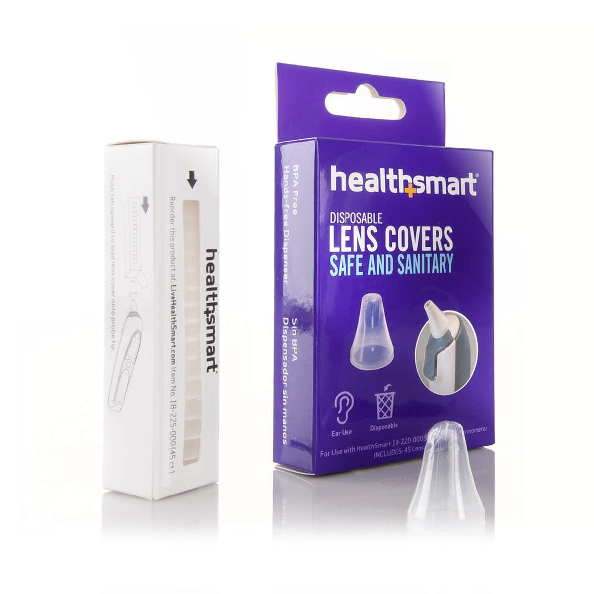 HealthSmart Ear Thermometer Probe Cover -Box of 45